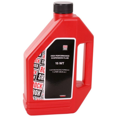 фото - Смазка RockShox Suspension Oil, 15wt, 1 Литр — (Брюки вилки)
