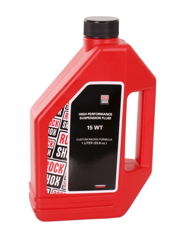 Фото Смазка RockShox Suspension Oil, 15wt, 1 Литр — (Брюки вилки)
