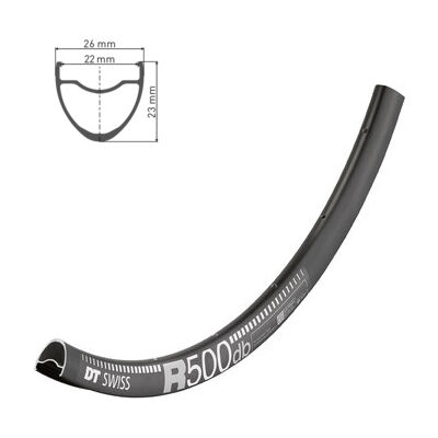 фото - Обод DT SWISS R 500 29X22 DISK BRAKE 24отв.
