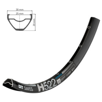 фото - Обод DT SWISS H 522 27×25 DISK BRAKE 32отв.