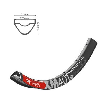 Фото Обод DT SWISS XM 401 27×225 DISK BRAKE 28отв.
