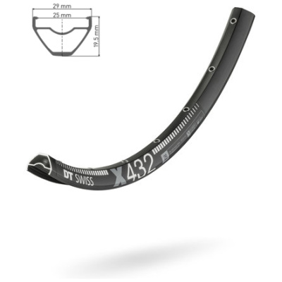 фото - Обод DT SWISS X 432 29×25 DISK BRAKE 32отв.
