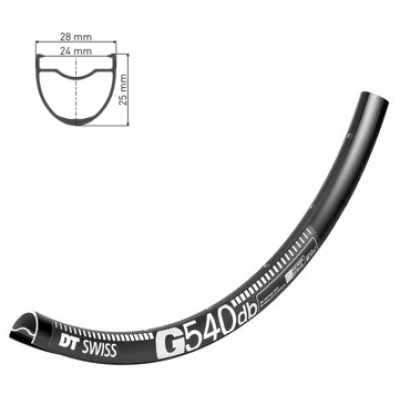 фото - Обід DT SWISS G 540 27X24 DISK BRAKE 28отв.