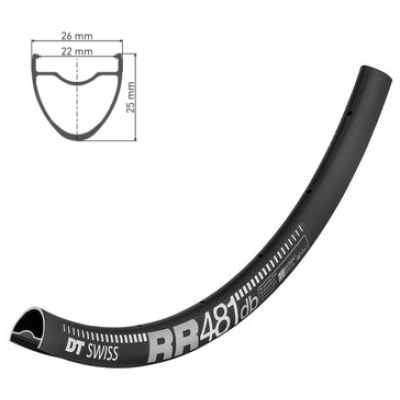 фото - Обод DT SWISS RR 481 29X22 DISK BRAKE 24отв.