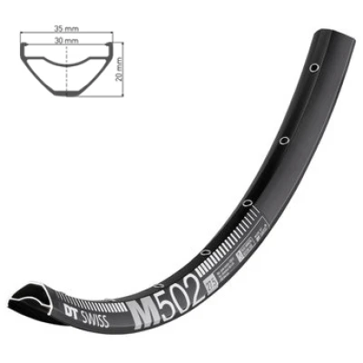фото - Обод DT SWISS M 502 27×30 DISK BRAKE 28отв.