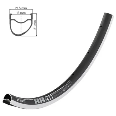 фото - Обод DT SWISS RR 411A 29×18 RIM BRAKE 24отв.