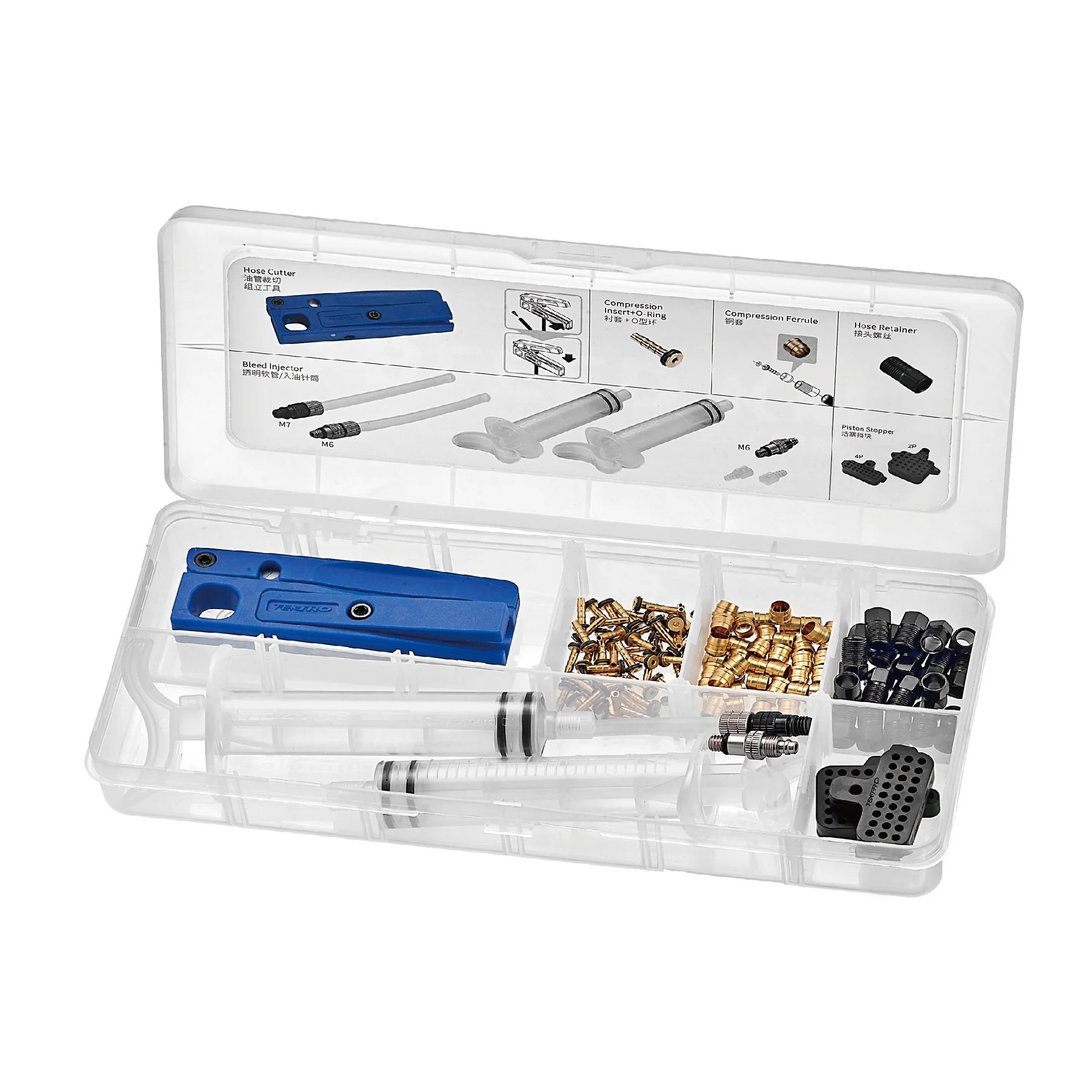 Набір для прокачування гідравлічних гальм Tektro Advanced service kit
