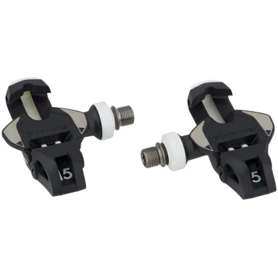 фото - Педали  контактные TIME XPro 15 road pedal, including ICLIC free cleats, Black/White