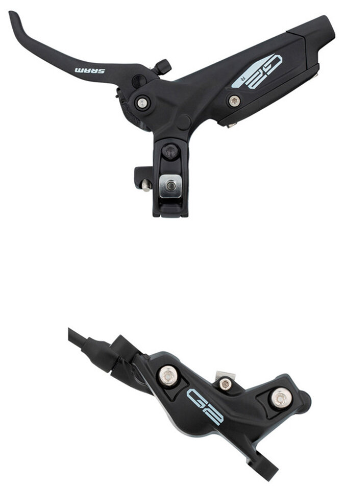 Гальмо переднє SRAM G2 R дискова гідравліка 4 поршня гідролінія 950