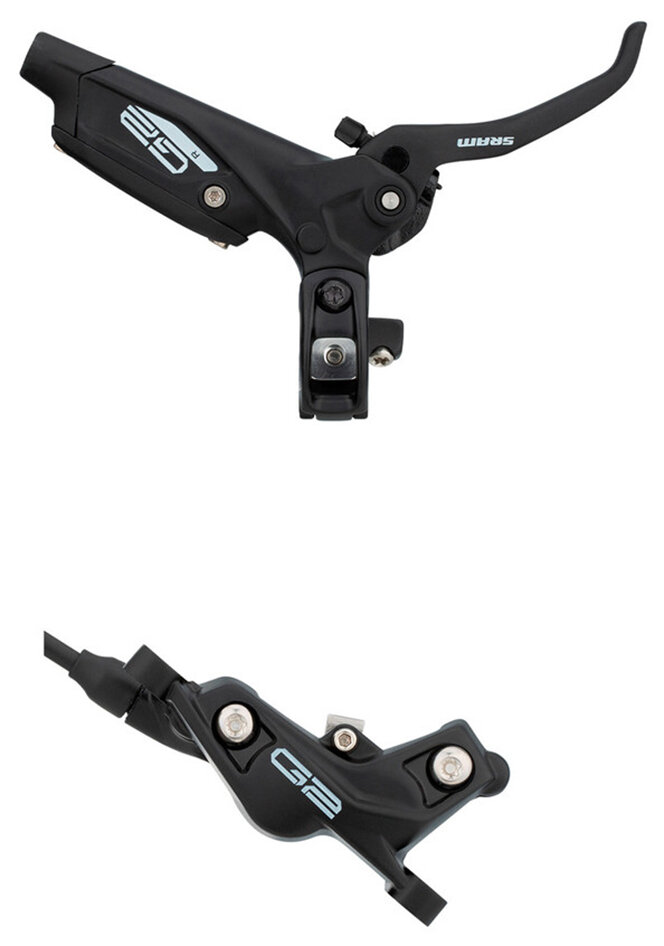 Гальмо заднє SRAM G2 R дискова гідравліка 4 поршня гідролінія 2000 мм