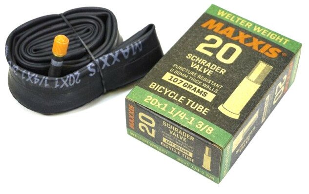 Фото Камера Maxxis WELTER WEIGHT 20X1X1/4-1X3/8 Schrader 48мм
