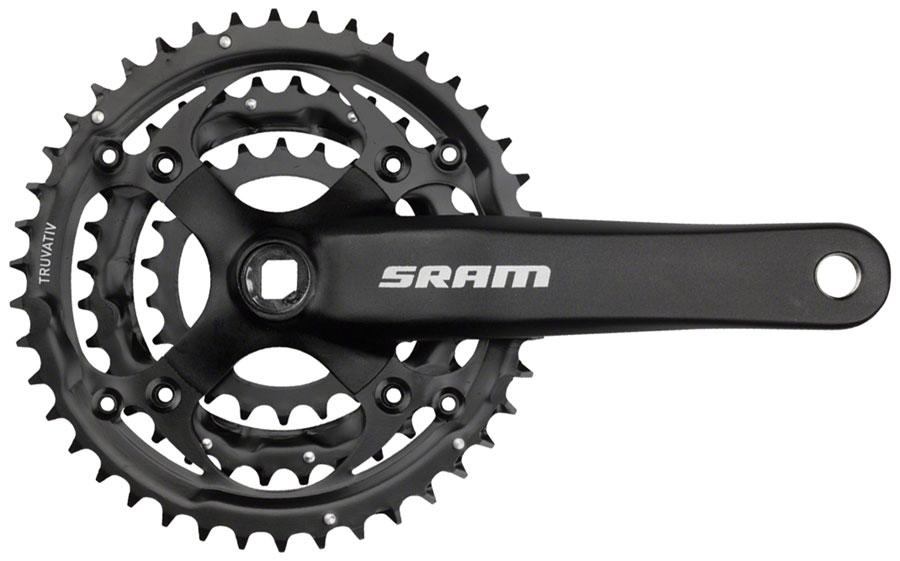 Шатуни SRAM Crank S600 8 sp 3.0 SquareTaper 175 BlastBlack 42-32-22