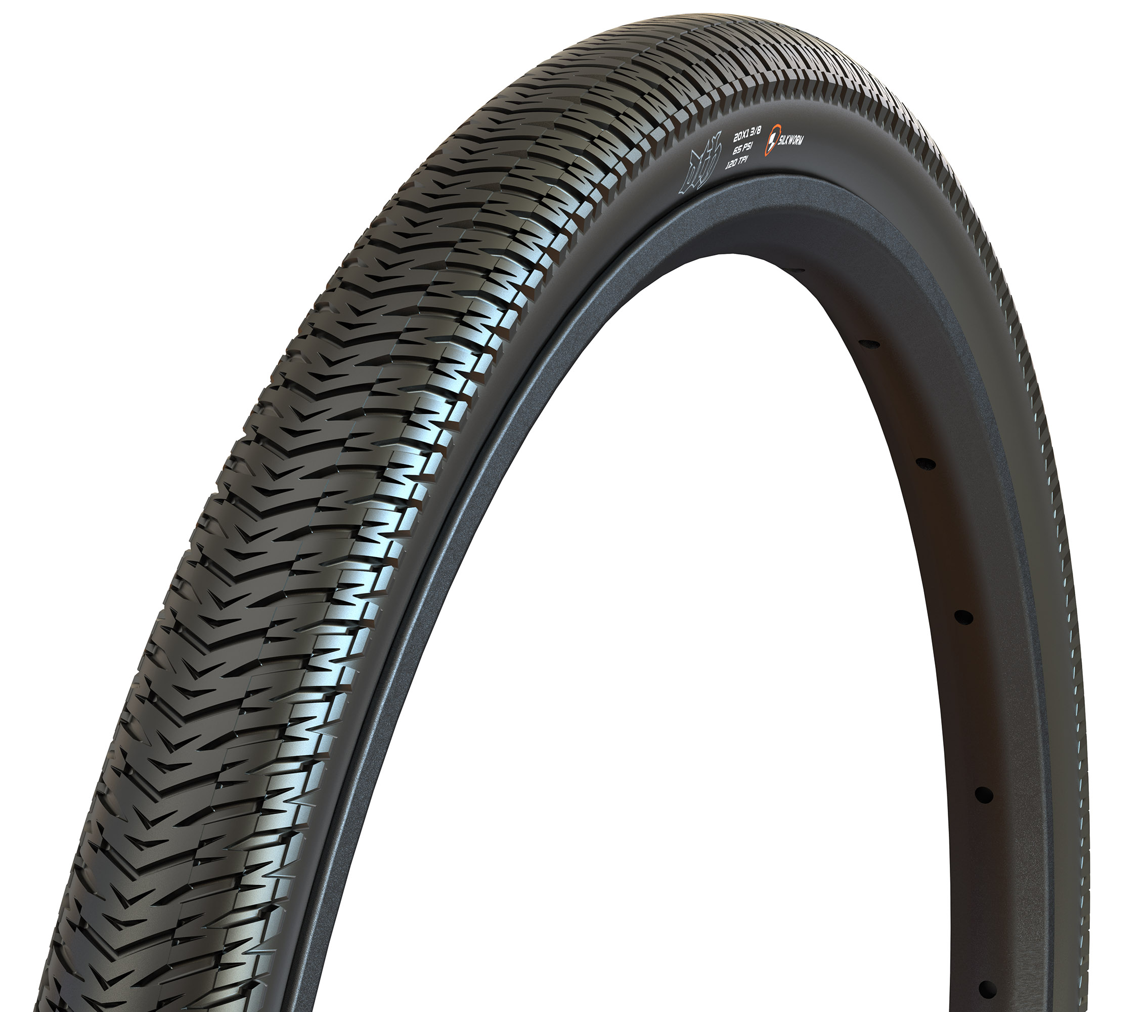 Фото Покришка MAXXIS DTH 20X2.20 TPI-120 Foldable EXO