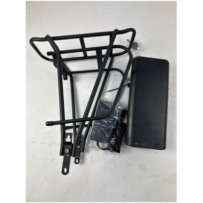 фото - Батарея в кейсі з багажником Е-Titan + зарядний пристрій 36V10Ah