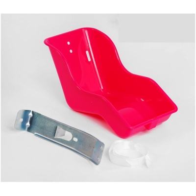 фото - Сидіння DN на велосипед дитяче для ляльки, рожеве (153696)