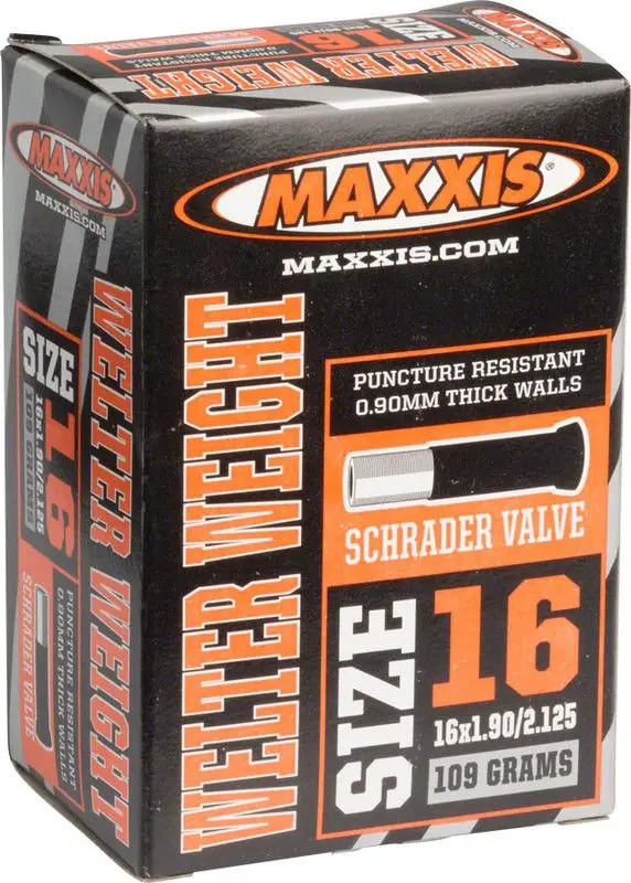 Фото Камера Maxxis WELTER WEIGHT 16X1.90/2.125  Schrader 48мм