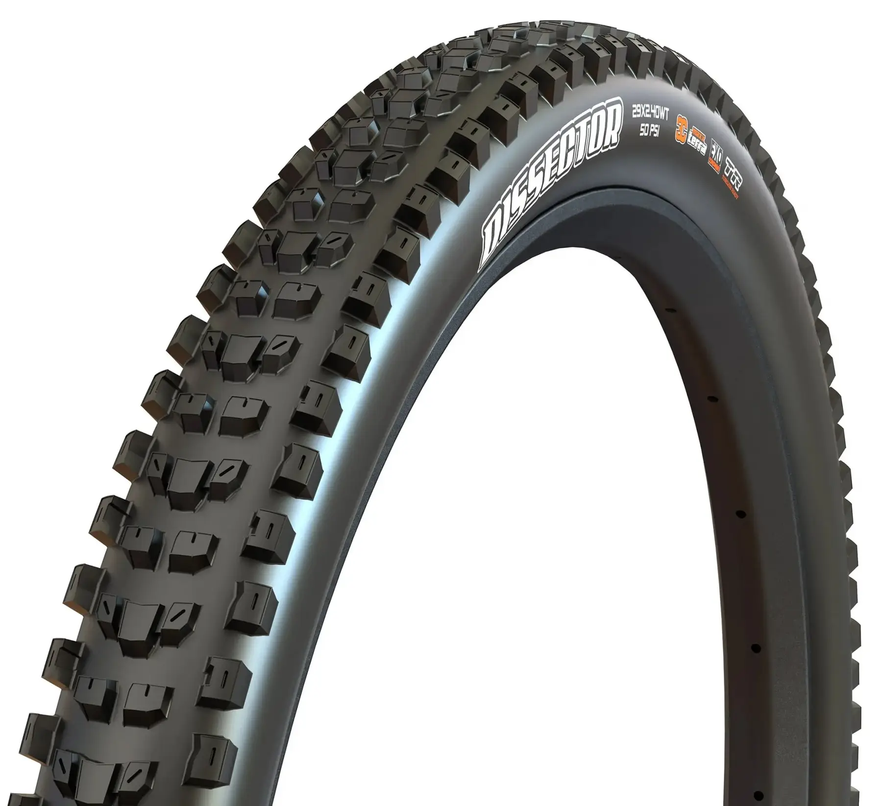 Фото Покрышка MAXXIS DISSECTOR 27.5X2.40WT TPI-60 Foldable 3CT/EXO+/TR