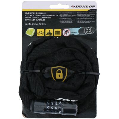 Замок Dunlop кодовый 3.5х1200мм