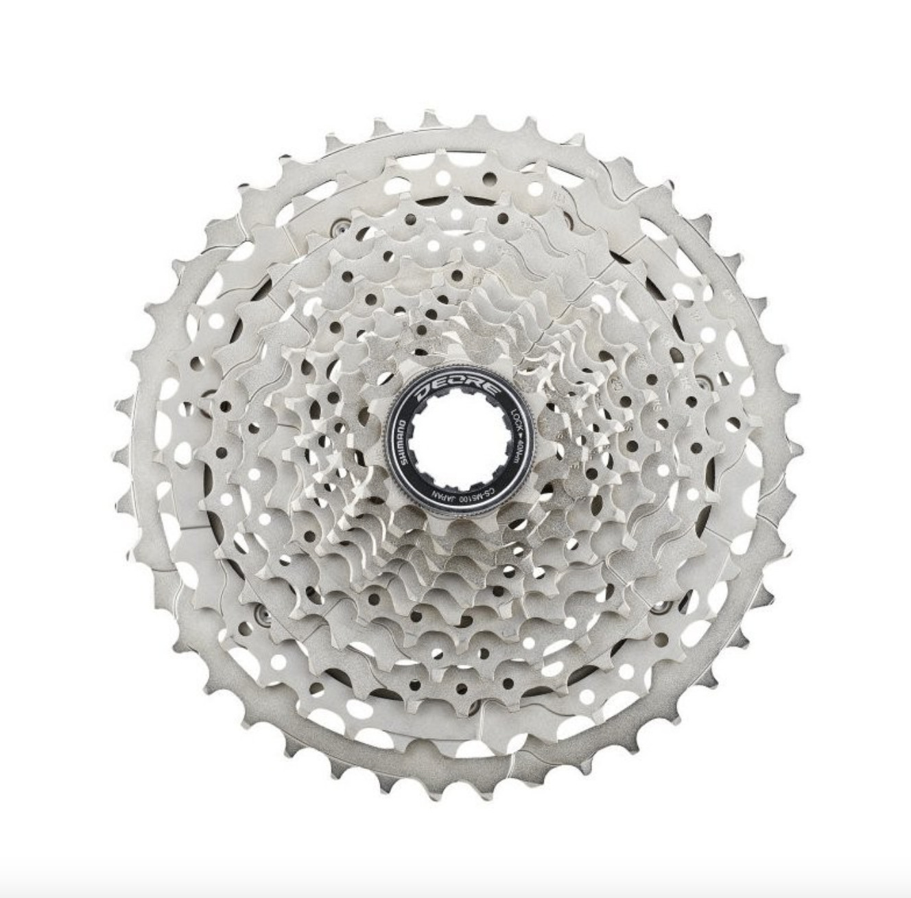 Фото Касета 11 SHIMANO DEORE CS-M5100-11 12-28T сріблястий