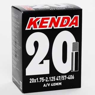 Фото Камера велосипедна Kenda 20×1.75/2,125 AV 40mm (O-D-0014)