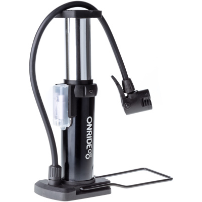 фото - Насос напольный ONRIDE CL Magic алюминий, макс. давление 120 psi, головка с двумя отверстиями под FV/AV