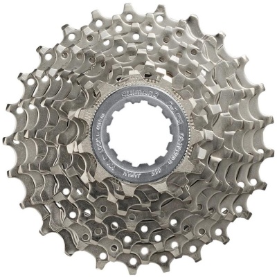 фото - Касета 9 SHIMANO Sora CS-HG400 11-28T сріблястий SHIMANO Sora CS-HG400 11-28T