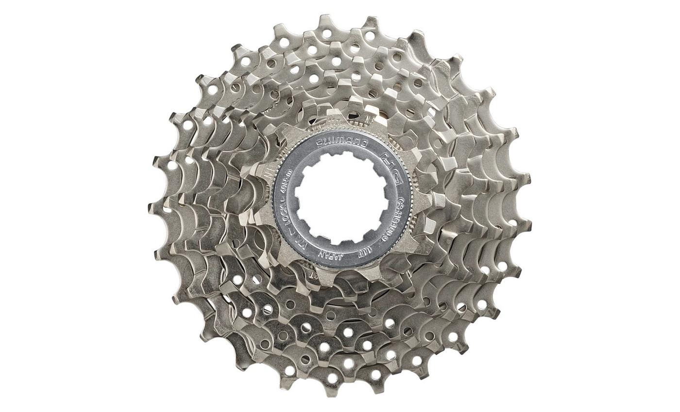 Фото Касета 9 SHIMANO Sora CS-HG400 11-28T сріблястий SHIMANO Sora CS-HG400 11-28T