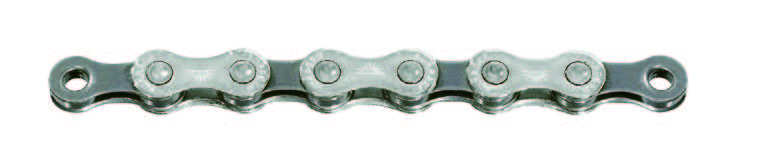 Фото Ланцюг SunRace CN10A 1 Silver/Gray, 10 швидкостей, 126 ланок, із замком