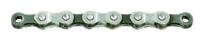 Фото Цепь SunRace CN11A 1 Silver/Gray 11 скоростей, 126 звеньев, с замком