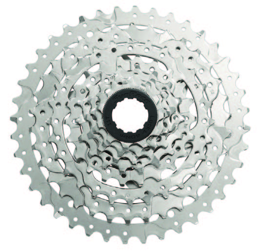 Фото Касета SunRace CSM66 8AV, 8 шв, 11-34T, Nickel