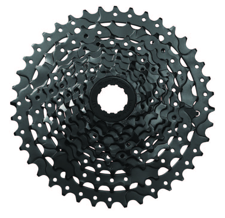 Фото Касета SunRace CSM980 9AX, 9 швидкостей, 11-40T, Black