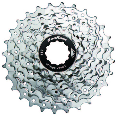 фото - Касета SunRace CSR91 9AQ, 9 ск, 11-25T, Nickel