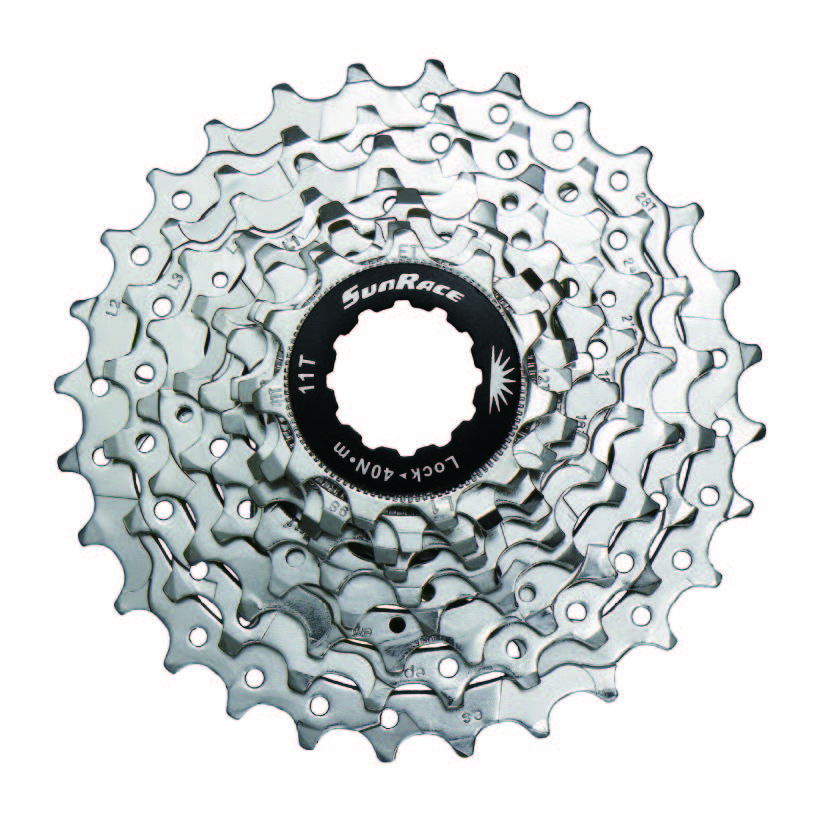 Фото Касета SunRace CSR91 9AQ, 9 ск, 11-25T, Nickel
