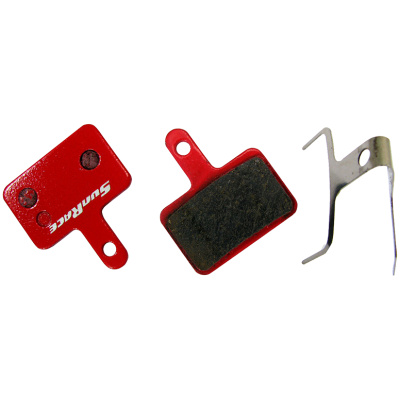 фото - Тормозные колодки дисковые SunRace DPS10, Органика, под Shimano, Tektro