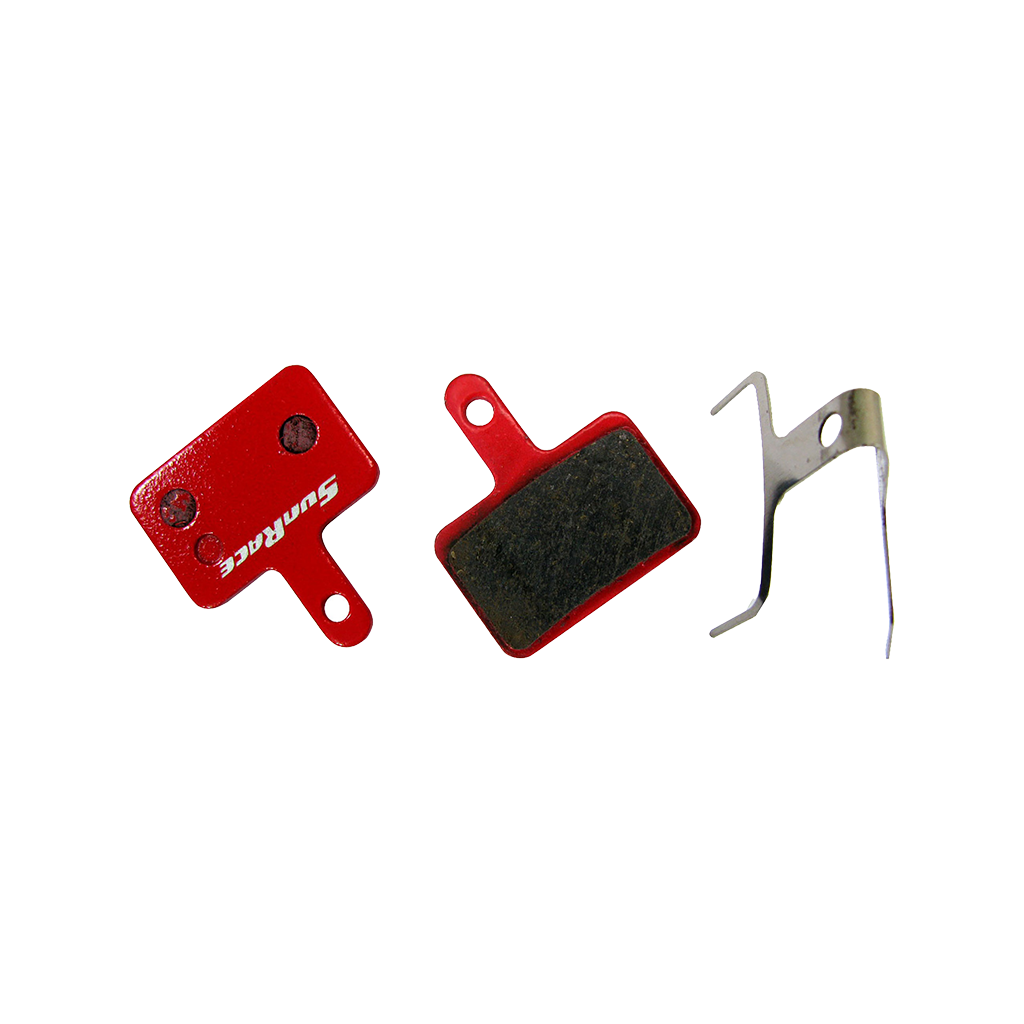 Тормозные колодки дисковые SunRace DPS10, Органика, под Shimano, Tektro