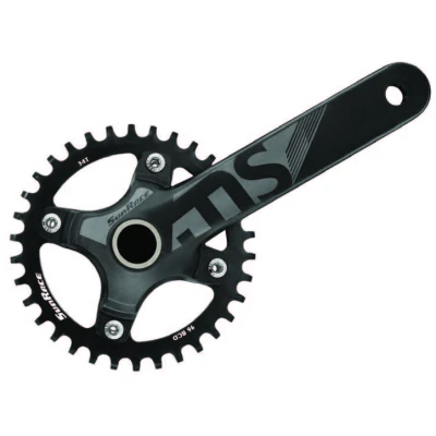 фото - Шатуны SunRace FCMS0V Hollowtech (ось 24мм), 175 мм, 34T, 96BCD, на 11/10/9шв., черный