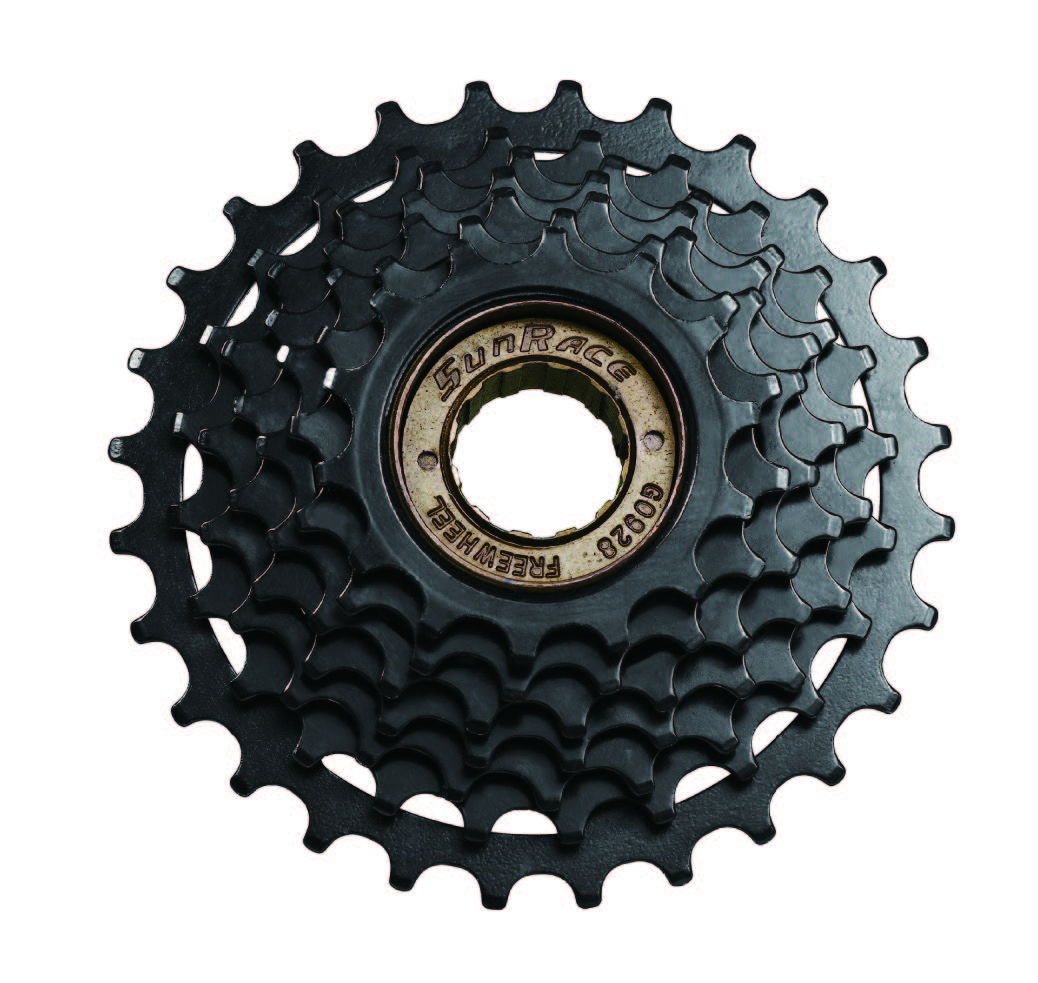 Тріскачка SunRace MFM05 7DS, 7 швидкостей, 14-28T, Black