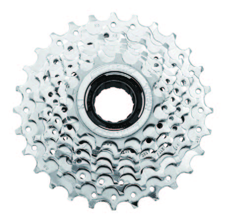 Тріскачка SunRace MFM30 , 7 швидкостей, 13-28T, Chrome