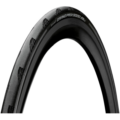 фото - Покришка безкамерна Continental Grand Prix 5000 AllSeason 28″ | 700 x 28C чорна складна світловідбиваюча skin