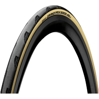 фото - Покрышка бескамерная Continental Grand Prix 5000 AllSeason 28" | 700 x 28C черная/бежевая foldable skin