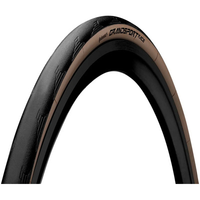 фото - Покришка Continental Grand Sport Race 28″ | 700 x 28C чорна/коричнева foldable skin