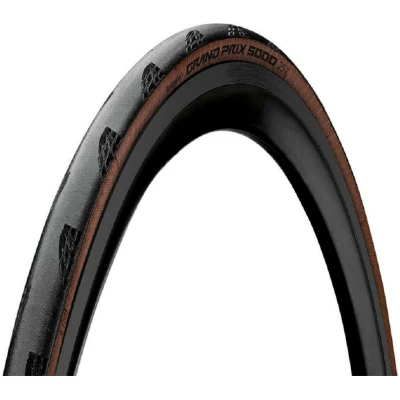 фото - Покрышка Continental Grand Prix 5000 28" | 700 x 28C черная/коричневая foldable skin