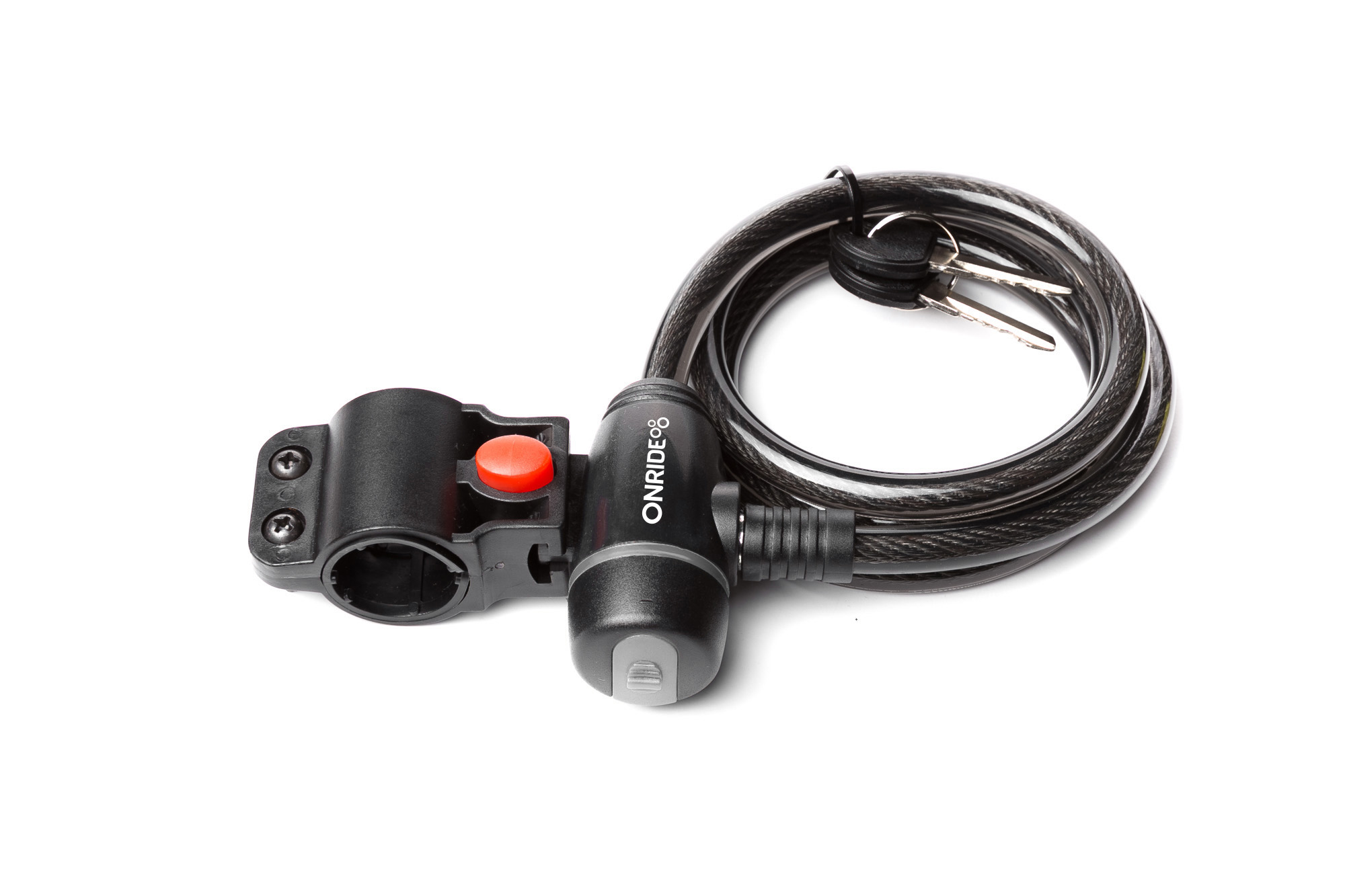 Замок ONRIDE Wider спиральный с креплением 12*1200мм