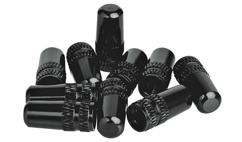 Ковпачки на ніпель ProX FV-02 Presta 10шт, чорний (C-PZ-0463)