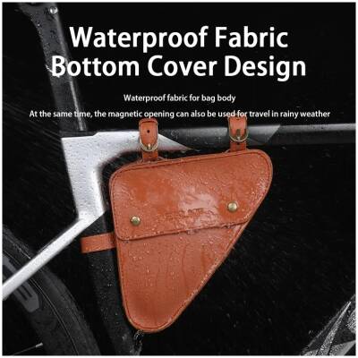 Сумка під раму кутова EsLNF Pouch Bag коричневий (FGB-4)