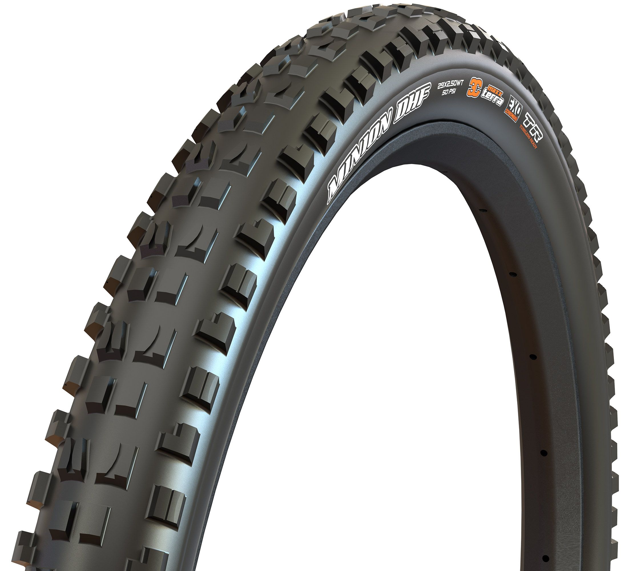 Фото Покрышка MAXXIS MINION DHF  27.5X2.50WT TPI-120X2 Foldable 3CG/DD/TR
