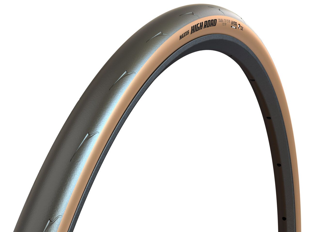 Фото Покришка MAXXIS HIGH ROAD 700X28C TPI-170 Foldable HYPR/ZK/ONE70/TANWALL