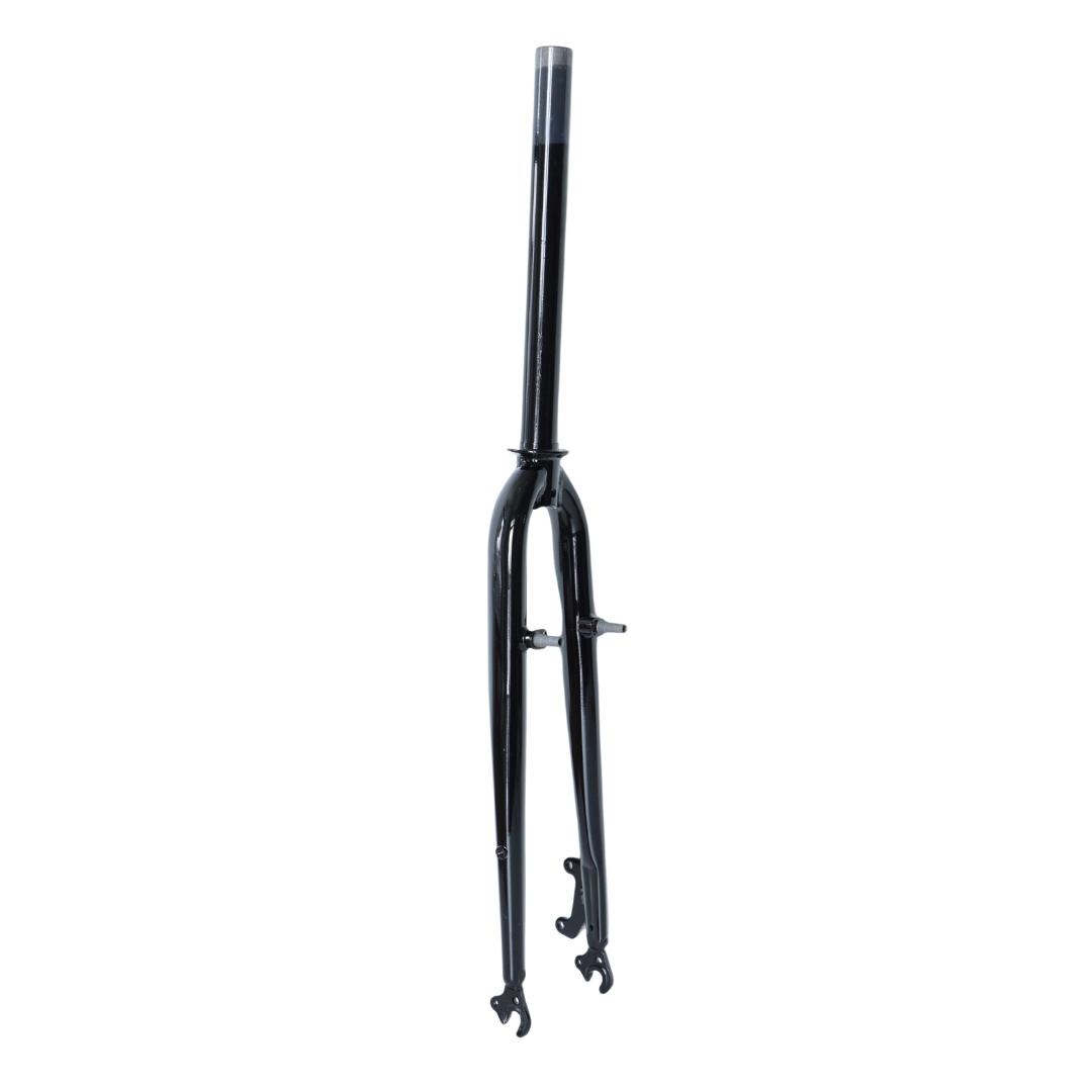 Вилка 28 „жорстка ST 1-1/8“ шток-290мм б/різьб. disc/v-br чорний
