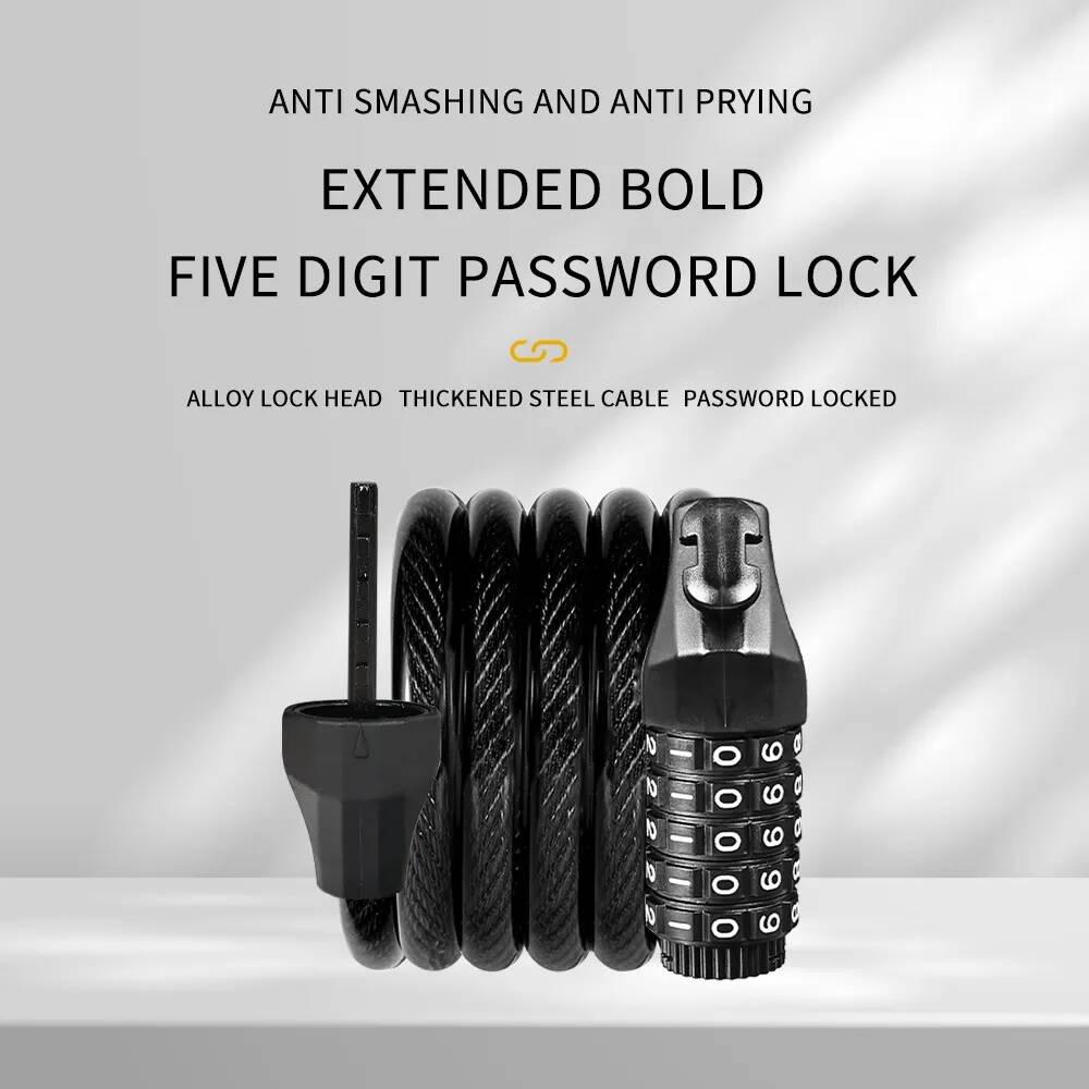 Замок кодовый EsLNF Anti-Theft 12 х 120 мм.