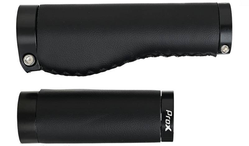 Грипсы ProX GP-451 Lock 130/92 мм эко-кожа черный (C-C-0284)